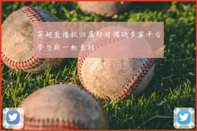 英超直播权归属即将揭晓多家平台参与新一轮竞标