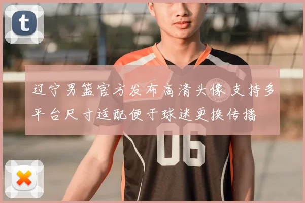 辽宁男篮官方发布高清头像 支持多平台尺寸适配便于球迷更换传播