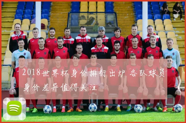 2018世界杯身价排行出炉 各队球员身价差异值得关注