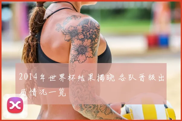 2014年世界杯结果揭晓 各队晋级出局情况一览